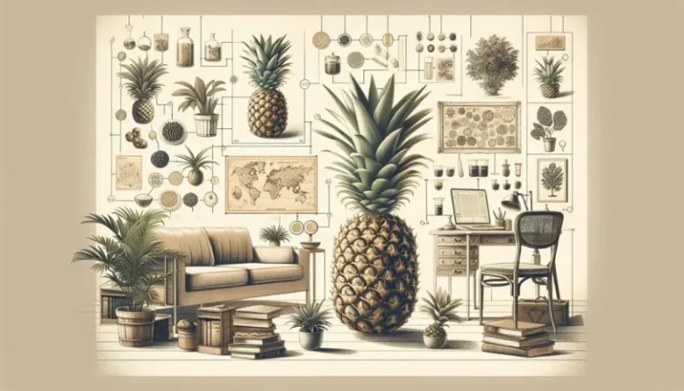 Je ananasplant: van oorsprong tot optimale verzorging en veiligheid in huis Je ananasplant: van oorsprong tot optimale verzorging en veiligheid in huis